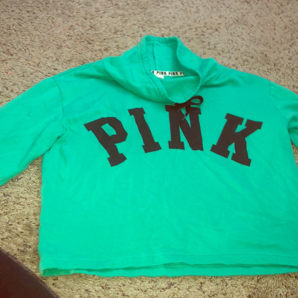 Green sweater Victoria’s Secret Pink